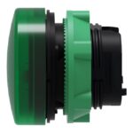 Tête de voyant ronde verte lisse Ø22 ZB5AV033 – Image 4