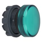 Tête de voyant ronde verte lisse Ø22 ZB5AV033 – Image 7