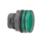 Tête de voyant ronde verte lisse Ø22 ZB5AV033 – Image 8