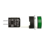 Schneider Automation - voyant rond Ø 16 - IP 65 - vert - DEL intégrée - 24 V - cosses - XB6AV3BB – Image 3