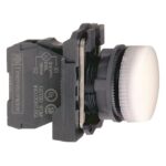 Voyant lumineux rond blanc 22 mm LED 240 V XB5AVM1 – Image 8