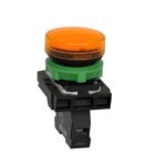 Voyant lumineux rond jaune 22 mm 24 V IP65 XB5AVB5 – Image 2