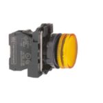 Voyant lumineux rond jaune 22 mm 24 V IP65 XB5AVB5 – Image 6
