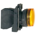 Voyant lumineux rond jaune 22 mm LED 240 V IP65 XB5AVM5 – Image 3