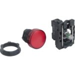 Voyant lumineux rouge DEL 24 V rond IP65 Ø22 XB5AVB4 – Image 6