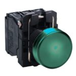 Voyant lumineux vert Ø22 mm LED 240 V IP65 XB5AVM3 – Image 5