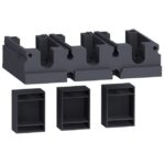 Adaptateur de raccordement socle enfichable 3P, configuration visible, vue complémentaire 1