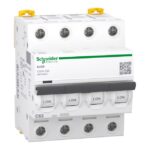 Disjoncteur miniature 4P 63A courbe C Acti9 iC60N A9F79463 – Image 2