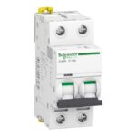 Disjoncteur modulaire 2P 16A courbe C A9F79216 – Image 2