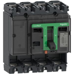 Schneider Distribution - Basic Frame ComPacT NSX250H 4P Icu=70kA 380/415Vca - C25H4