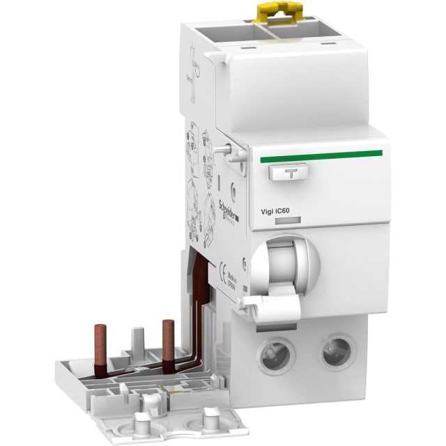 Schneider Distribution - Bloc différentiel Vigi iC60 2P 63A 300mA-S type - A9V25263