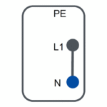 L + N + PE ou 2L + PE - KBC10DCB20