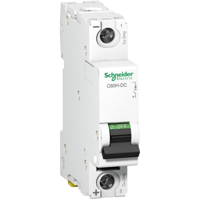 Schneider Distribution - DISJONCTEUR C60H-DC 250VDC 4A 1P C - A9N61504