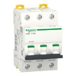 Disjoncteur tripolaire 32A courbe D iC60H A9F85332 – Image 3