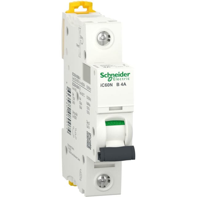 Schneider Distribution - Disjoncteur iC60N 1P 4A B - A9F73104