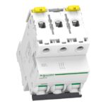 Disjoncteur tripolaire 10A courbe B iC60N A9F78310 – Image 6