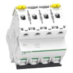 Disjoncteur tétrapolaire 6A courbe C iC60N A9F79406 – Image 6