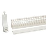 Goulotte horizontale Active 450 mm, finition blanc, vue complémentaire 1