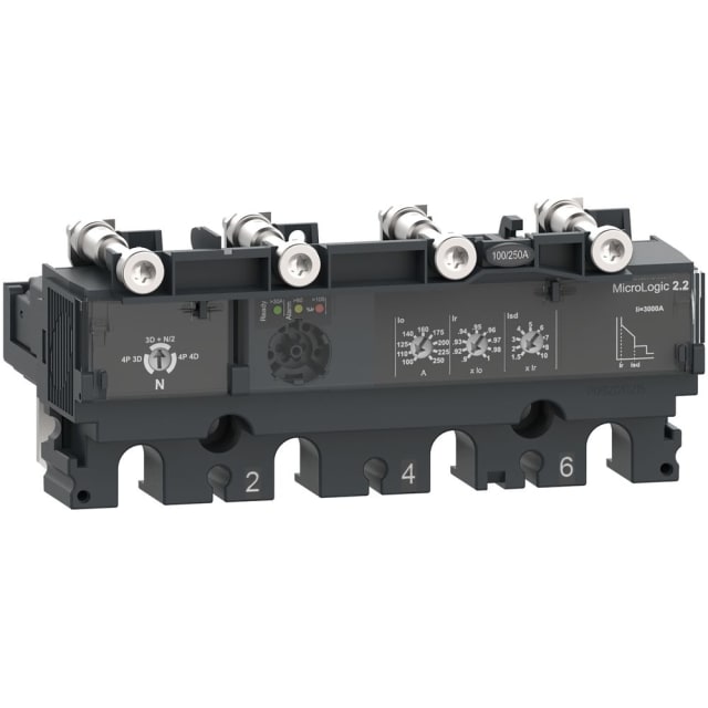 Schneider Distribution - Trip Unit 4P 40A MicroLogic 2.2 pour ComPacT NSX100/160/250 - C1042D040