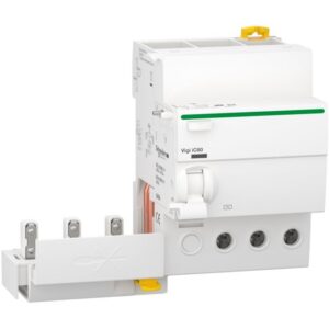 Schneider Distribution - Vigi iC60 - blocs additifs mis à la terre - 3P - 40 A - 300 mA - type AC - A9Q14340