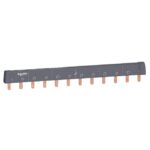 Barre omnibus peigne 2 pôles 12 modules 100A A9XPH212 – Image 2