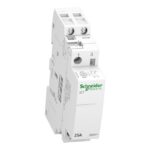 Contacteur modulaire 2P 25A 230V rail DIN A9C20732 – Image 5