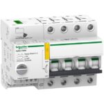 Schneider Distribution - disjoncteur à commande intégré Reflex iC60N 4P 25A C Ti24 - A9C62425