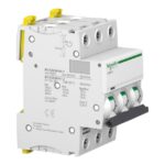 Disjoncteur modulaire tripolaire 63A courbe D A9F75363 – Image 4