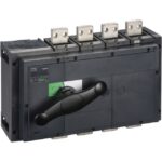 Schneider Distribution - interrupteur-sectionneur boîtier moulé Interpact INS1000 - 4P - 1000 A - 31333