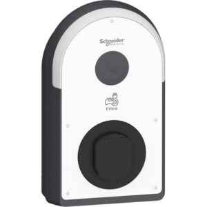 Borne de recharge 22 kW prise T2S, configuration visible