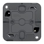 Boîte saillie 1 poste gris IP55 IK08, surface mat, vue complémentaire 1