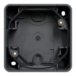 Boîte saillie 1 poste gris IP55 IK08, surface mat, vue complémentaire 7