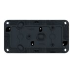 Boîte saillie 2 postes horizontale Mureva Styl gris IP55 – Image 3