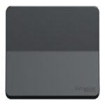 Bouton poussoir composable gris IP55, surface mat, vue complémentaire 1