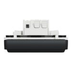 Bouton poussoir composable gris IP55, surface mat, vue complémentaire 5
