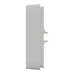 Cadre 1 poste encastré blanc IP55 IK08, surface brillant, vue complémentaire 4