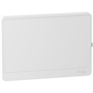 Détails visibles de Porte pleine tableau électrique 18 modules pour Portes et plastrons pour coffrets