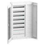 Coffret modulaire avec gaine 6x24 sans porte blanc, montage apparent, vue complémentaire 1