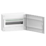 Coffret électrique saillie 1 rangée 18 modules, finition blanc, vue complémentaire 1