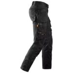 Pantalon de travail stretch à poches holster noir 58 – Image 4