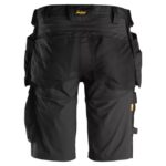 Short de travail stretch à poches holster noir 54, configuration visible, vue complémentaire 1