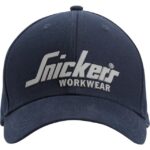 Casquette logo noire taille unique, en coton, vue complémentaire 1