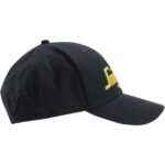 Casquette logo noire taille unique, en coton, vue complémentaire 3