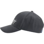 Casquette logo noire taille unique, en coton, vue complémentaire 4