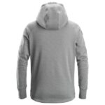 Sweat à capuche zippé FlexiWork gris XL, finition Gris/noir, vue complémentaire 2
