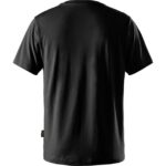 T-shirt classique noir taille XL, en coton, vue complémentaire 1