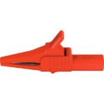 Pince de test de sécurité 4 mm rouge, vue complémentaire 2