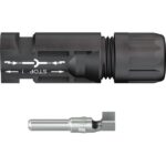 Connecteur solaire MC4 mâle 4/6 mm², IP65 / IP68, vue complémentaire 2