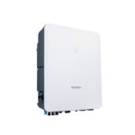 Onduleur hybride triphasé 8 kVA V11, dimensions 370 × 480 × 195 mm, vue complémentaire 1