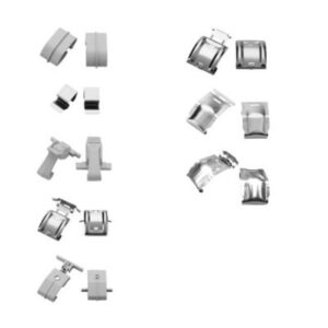 Attache imperdable de fixation WDP-RZX, configuration visible